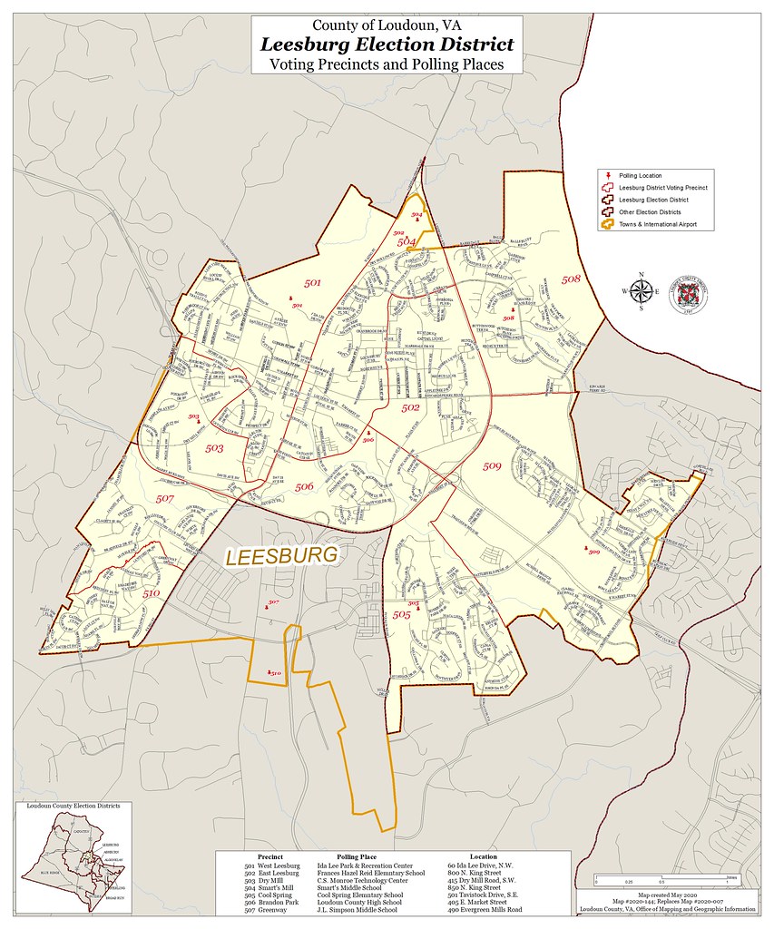 *FORMER* Leesburg Election District, 2020 Map Number 2020… Flickr