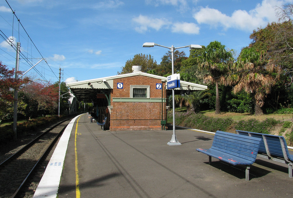 Roseville Railway Station, Roseville, Sydney, NSW dunedoo Flickr
