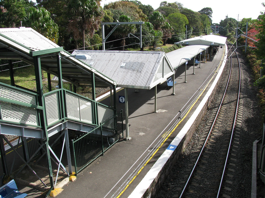 Roseville Railway Station, Roseville, Sydney, NSW dunedoo Flickr