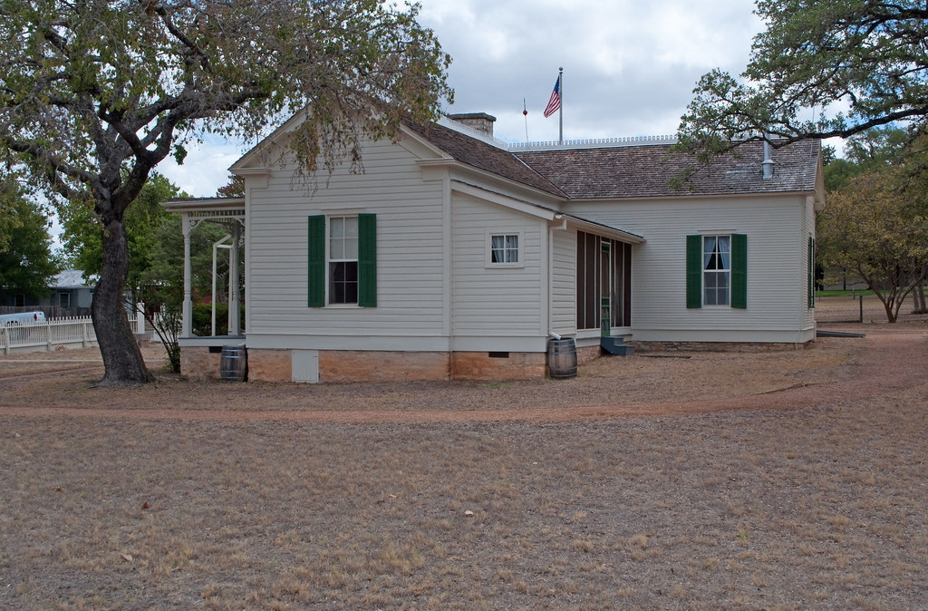 LBJ boyhood home LBJ's boyhood home in Johnson City, Texas