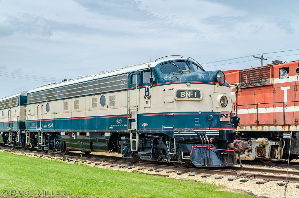 Illinois Railway Museum Burlington Northern E9 Numbers 1, … Flickr