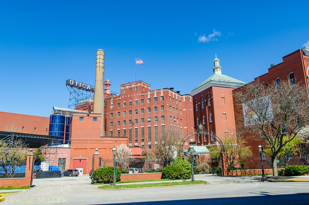 Utica, NY Entrance to West End Brewing Company (now FX Mat… Flickr