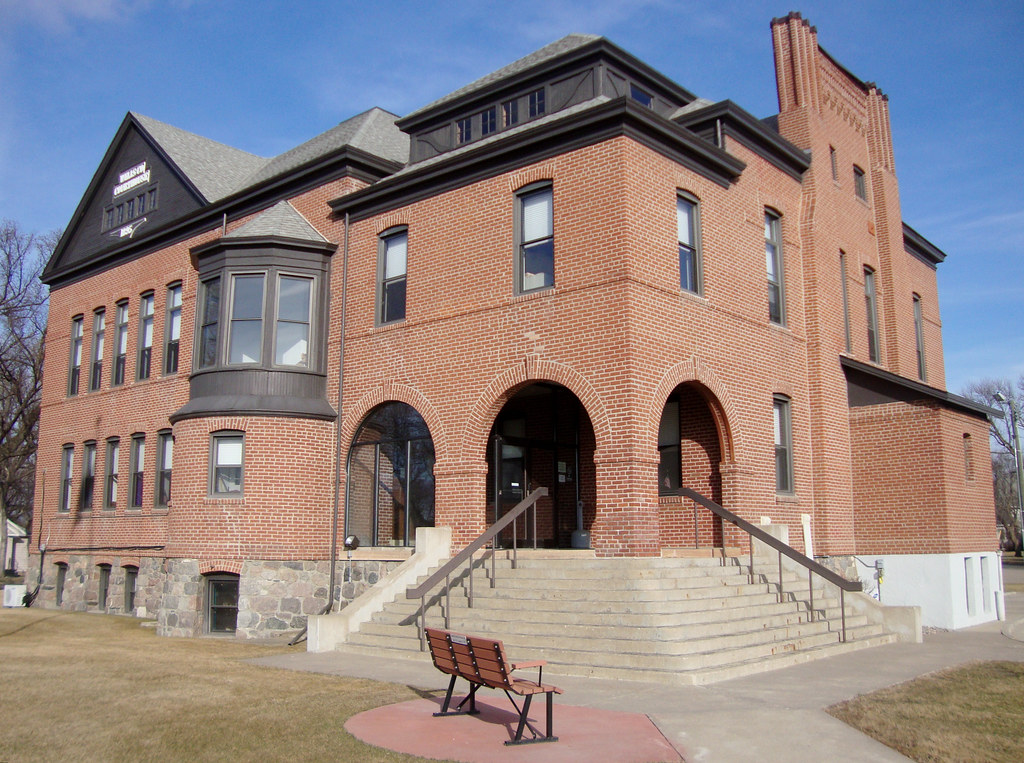 Wells County Courthouse (Fessenden, North Dakota) This han… Flickr