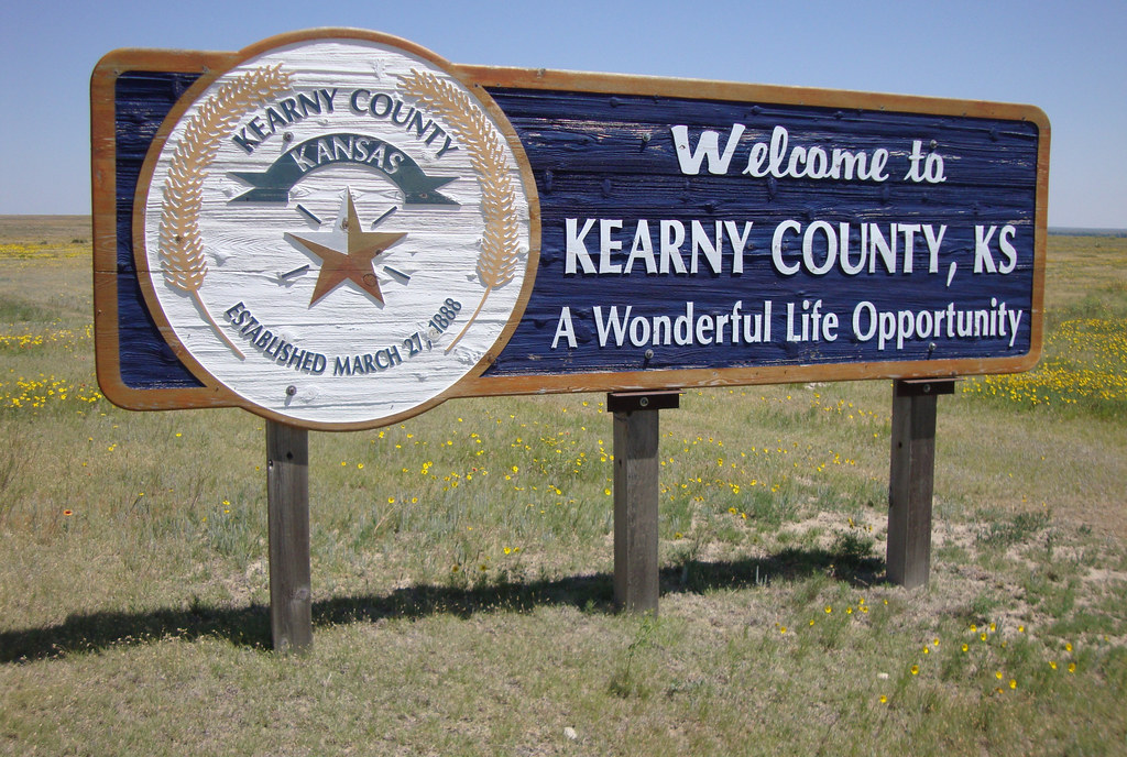 to Kearny County, KS Sign (Kearny County, Kansas) Flickr