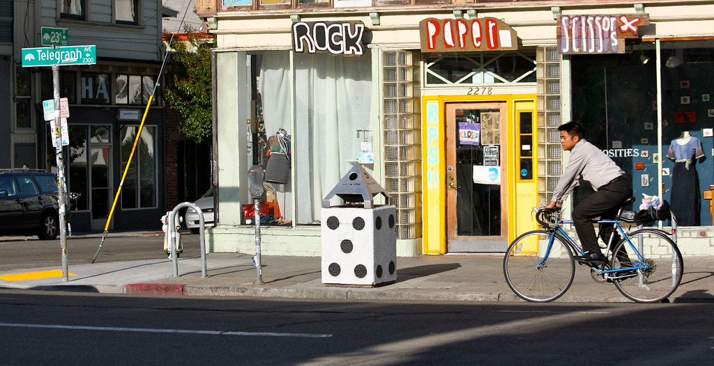 23rd and Telegraph Rock, Paper, Scissors Collective Jon Suzuki Flickr