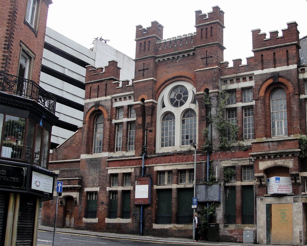 Sheffield. Salvation Army Citadel. Paul Kelly 2012 Flickr