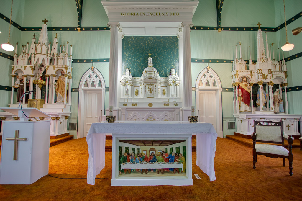 St. Patrick's Church, Grand River, PEI Interior 2 peiherit… Flickr