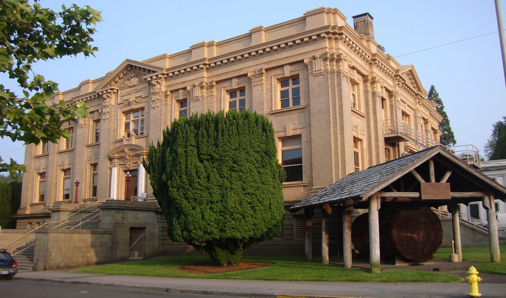 Clatsop County Courthouse (Astoria, Oregon) Built in Beaux… Flickr