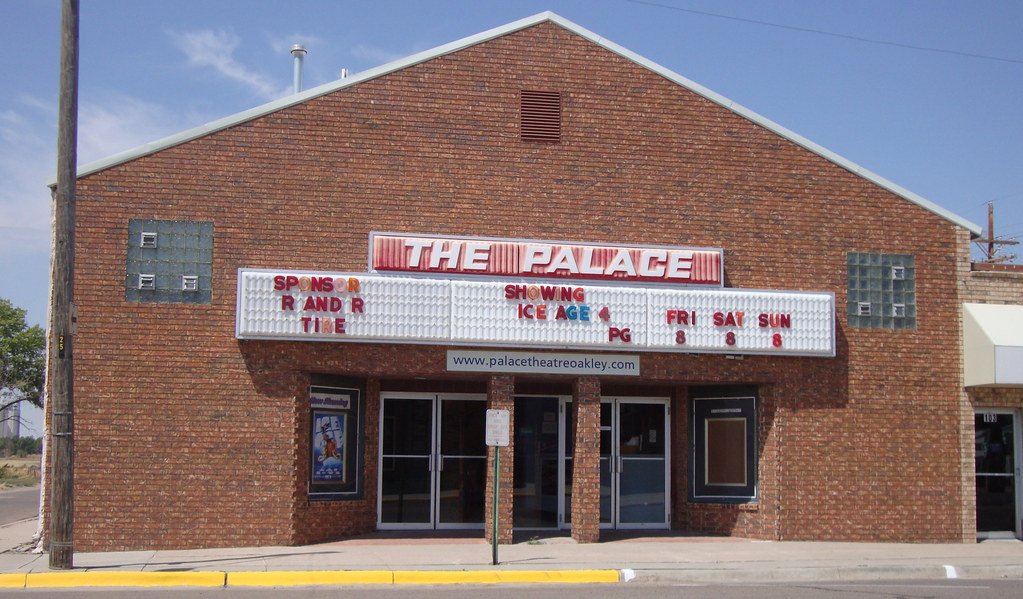The Palace Theater (Oakley, Kansas) Formerly the Center Th… Flickr