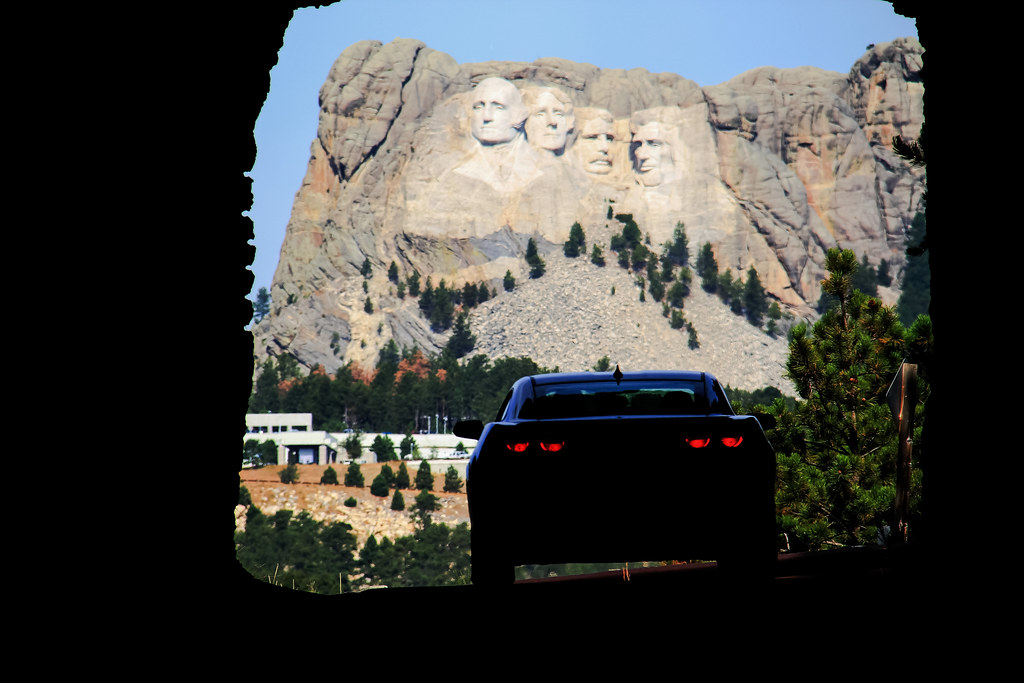 View from a Tunnel on the Iron Mountain Road, US Route 16A… Flickr