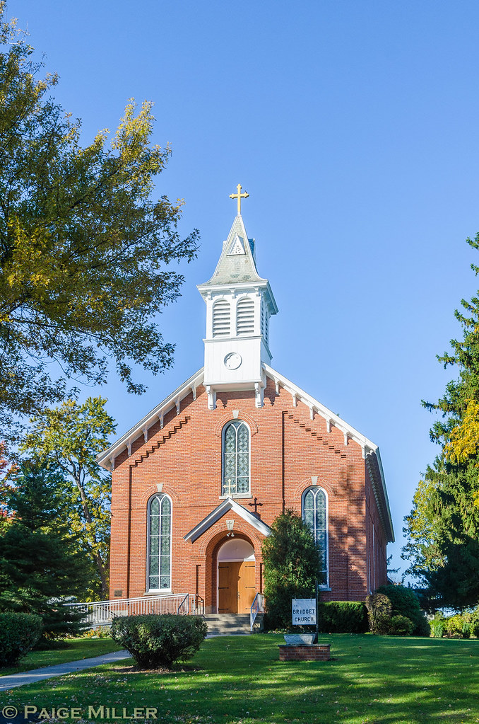 East Bloomfield, NY St. Bridget's Church Paige Miller Flickr