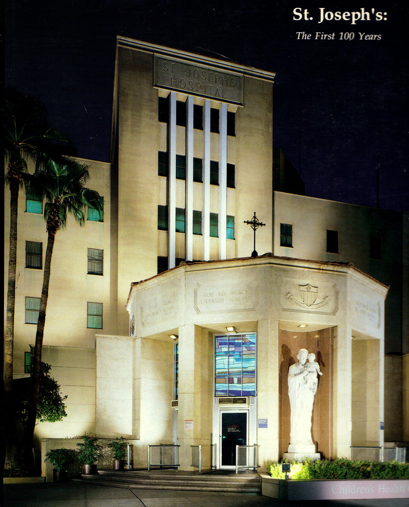 St. Joseph Hospital Phoenix AZ former main entrance Flickr