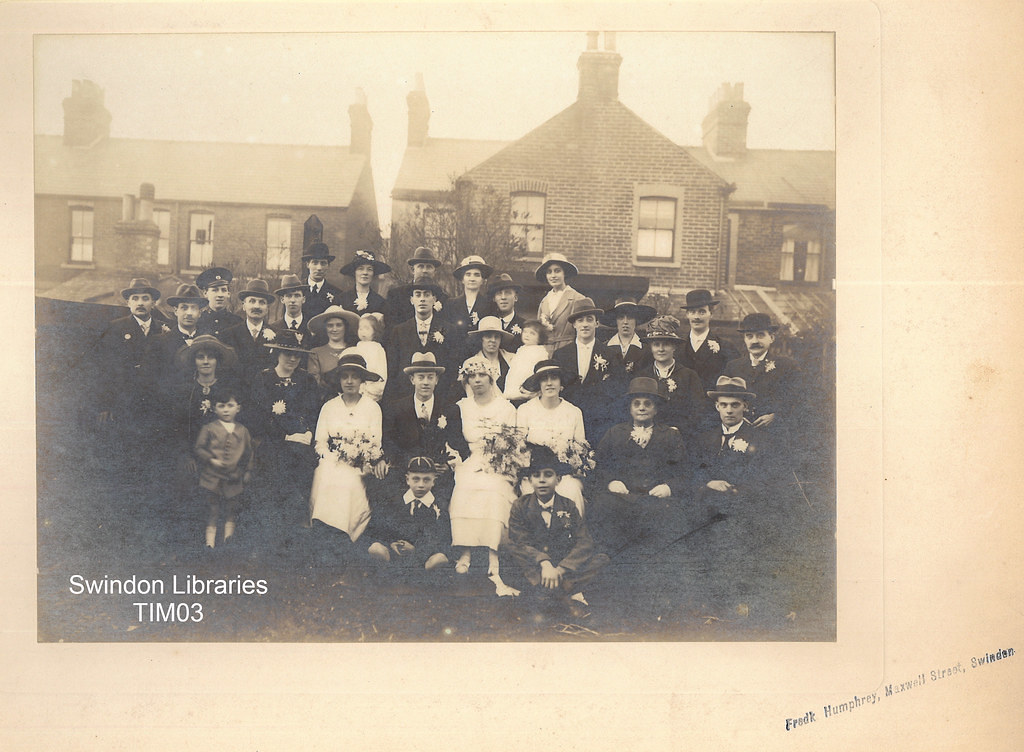 c. 1919 Wedding of Frank Wicks and Ivy Hall of Jennings S… Flickr