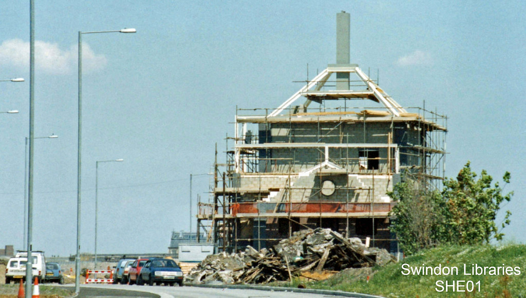 1990s Archers Brewery construction, Penzance Drive, Churc… Flickr