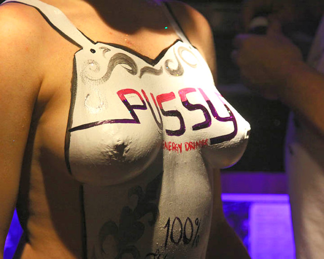 BODY PAINT Super Bowl week on Bourbon Street, New Orleans,… Flickr