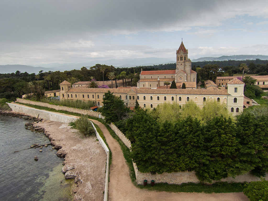 Abbey Lérins The Abbey Lérins on Île SaintHonorat. The Îl… Flickr