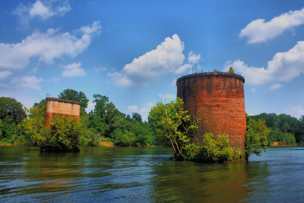 Old Alabama River Bridge From Montgomery to Millbrook, AL Flickr