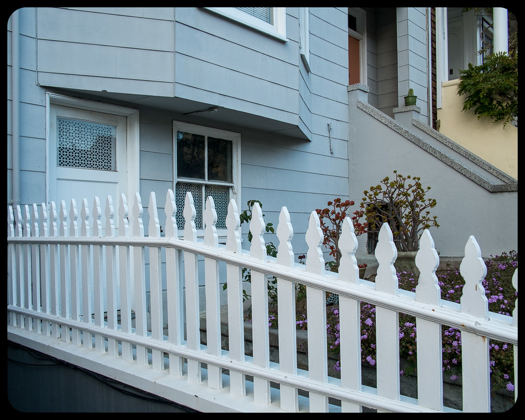 Clifford Terrace, San Francisco White picket fence, Cliffo… Flickr