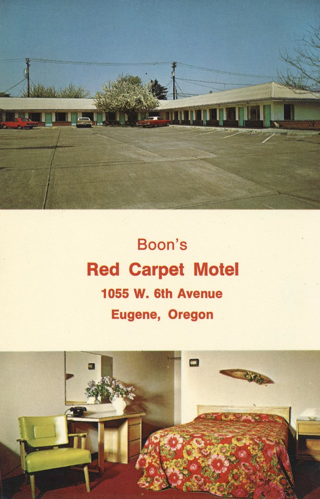 Boon's Red Carpet Motel Eugene, Oregon 1055 W. 6th Ave. … Flickr