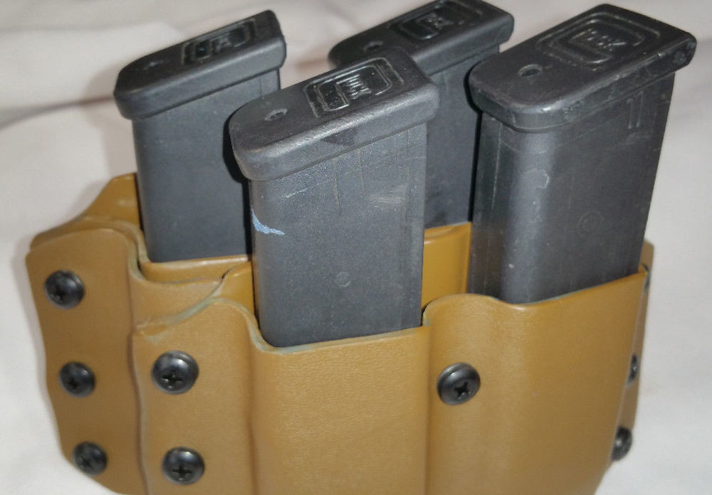 1911 10 Rounder Mags Quad Kydex Custom Magazine Pouch Blac… Flickr