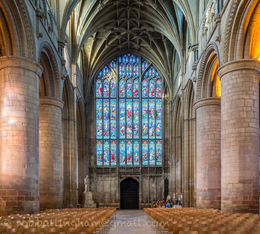 Gloucester Cathedral West Window Putting my latest Tilt … Flickr
