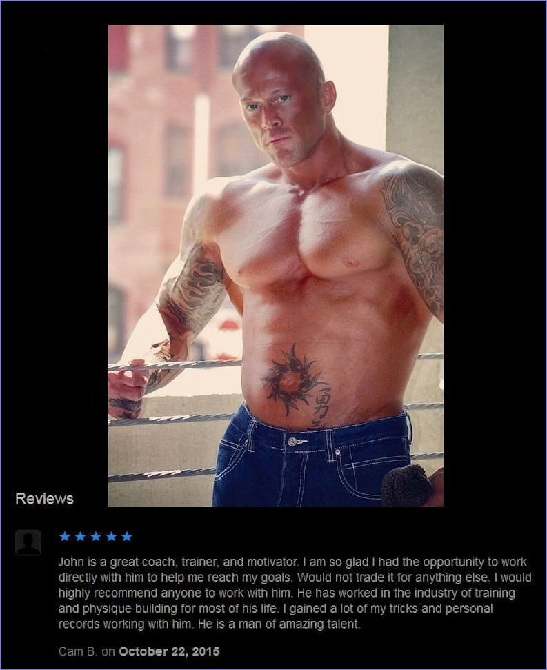 John Quinlan Personal Training Review by Cam Flickr