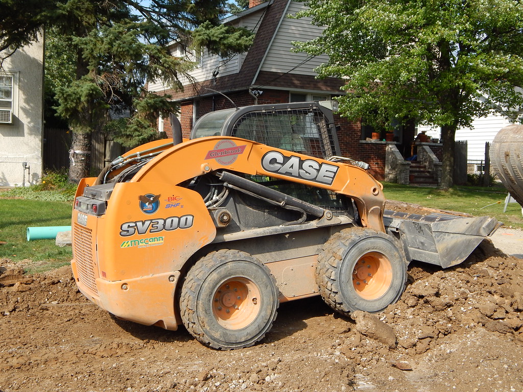 Glenbrook Excavating Case SV300 Niko Stefani Flickr