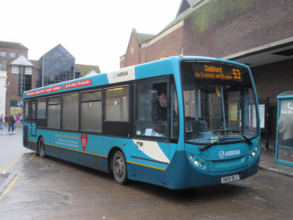 Arriva Surrey 4021 GN68BUJ On Route 53 At Guildford Bus St… Flickr