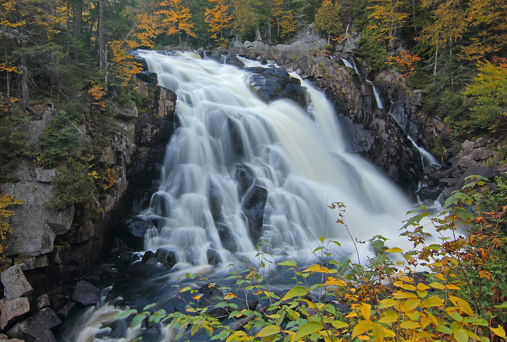 Chute du Diable, parc national du MontTremblant, Québec Flickr