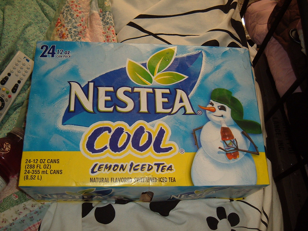 Nestea Iced Tea Snowman