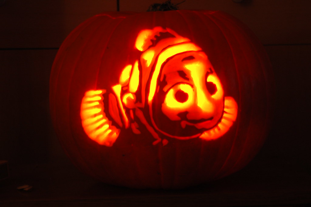 Finding Nemo Pumpkin Stencil