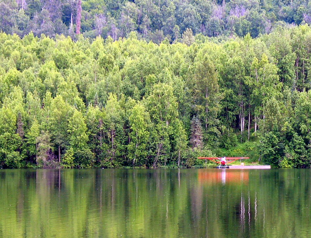 Mirror Lake In the neighborhood. Chugiak, Alaska. Denny Gill Flickr