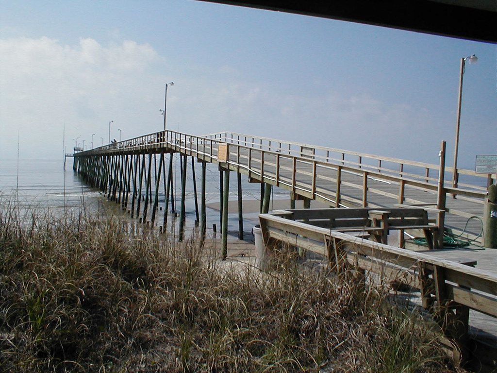 Long Beach Pier, Oak Island NC, 2001 Longest Fishing Pier … Flickr