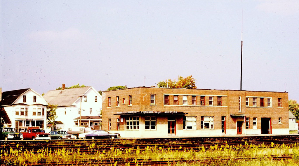 Canadian Pacific Station at Brownville Junction Maine on 9… Flickr