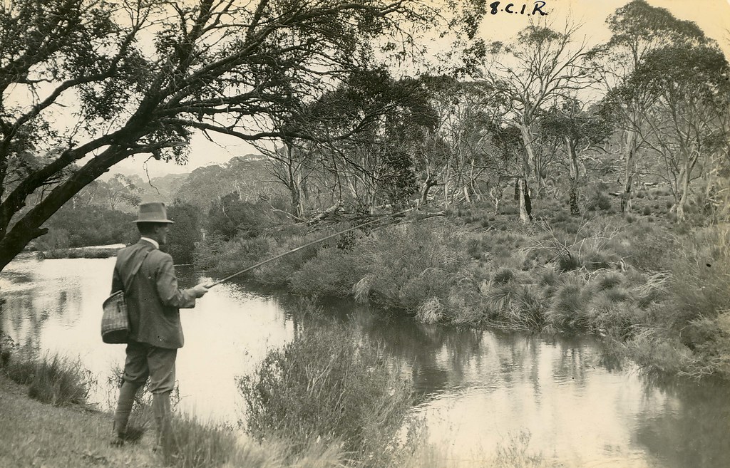 Trout fishing on Big Badja's River, Cooma (NSW) Title Tro… Flickr