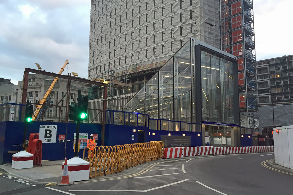 Tottenham Court Road Exit 4, opened 2nd December 2015, lea… Flickr