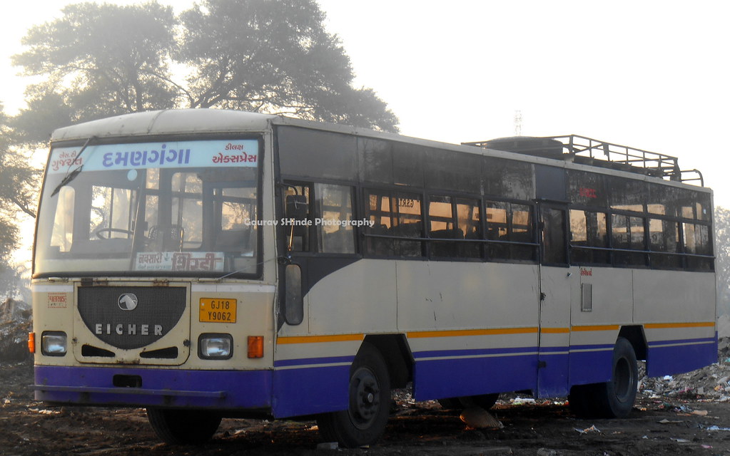 GSRTC Navsari Depot Bus Resting at Shirdi Navsari Shird… gourav