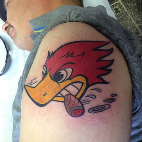 Mr horsepower from a few weeks back tattoo by Kirk