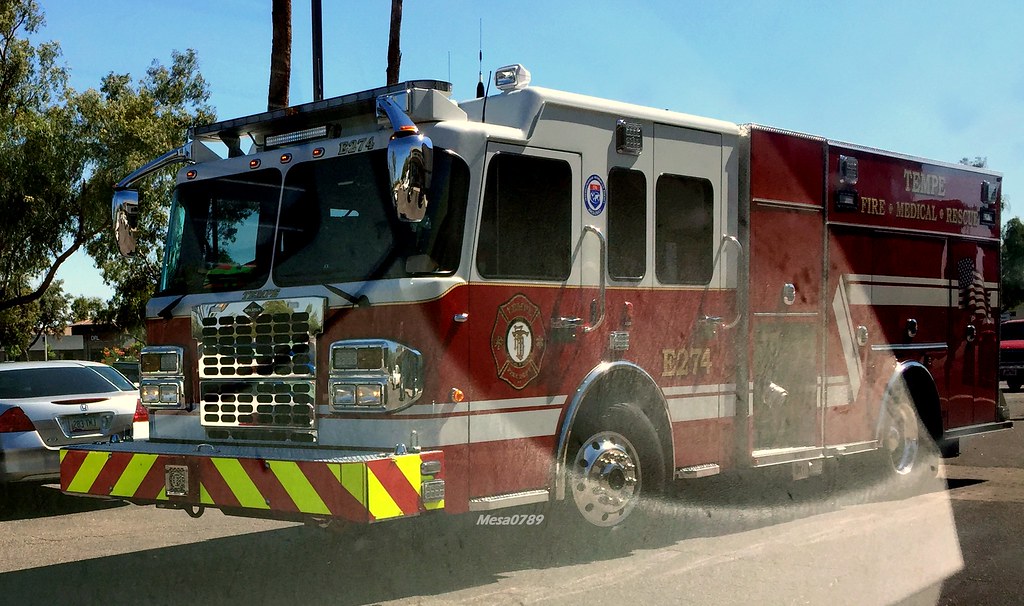 Tempe Arizona Fire Medical Rescue, E274 Thank You and Enjo