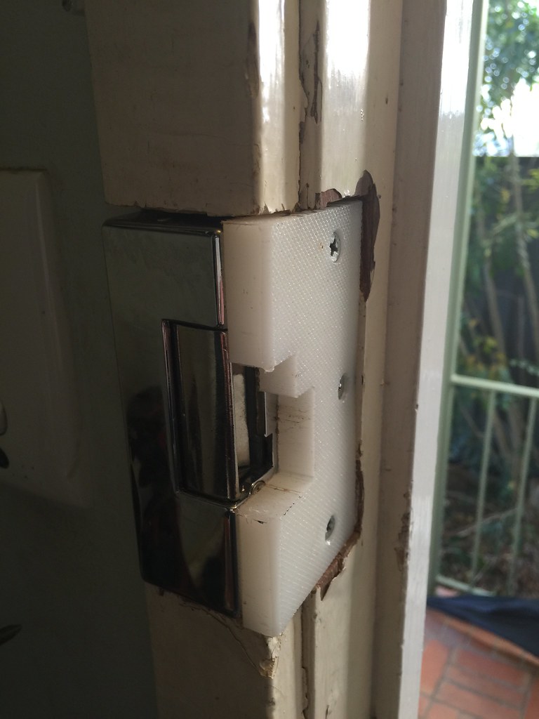 Solenoid door striker When the 12 volt solenoid is energiz… Flickr