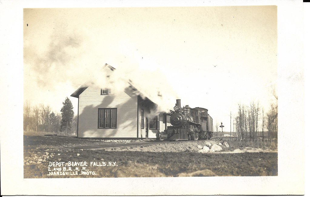 Lowville & Beaver River RR Station, Beaver Falls, NY Flickr