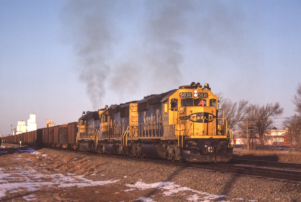 ATSF 5030 East Morning Departure Clovis, New Mexico Flickr