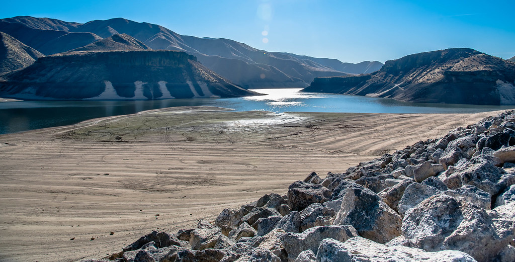 Lucky Peak Lake, Idaho This lake is pretty close to Boise,… Flickr