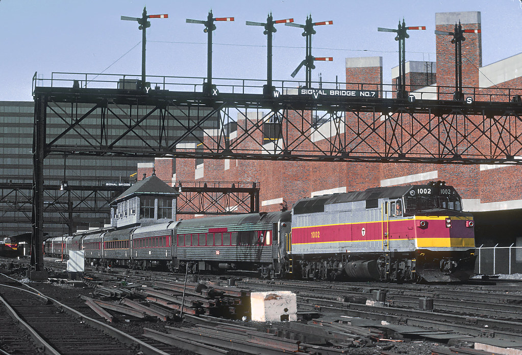 MBTA at South Station, Boston in May 1982 8 photos Flickr