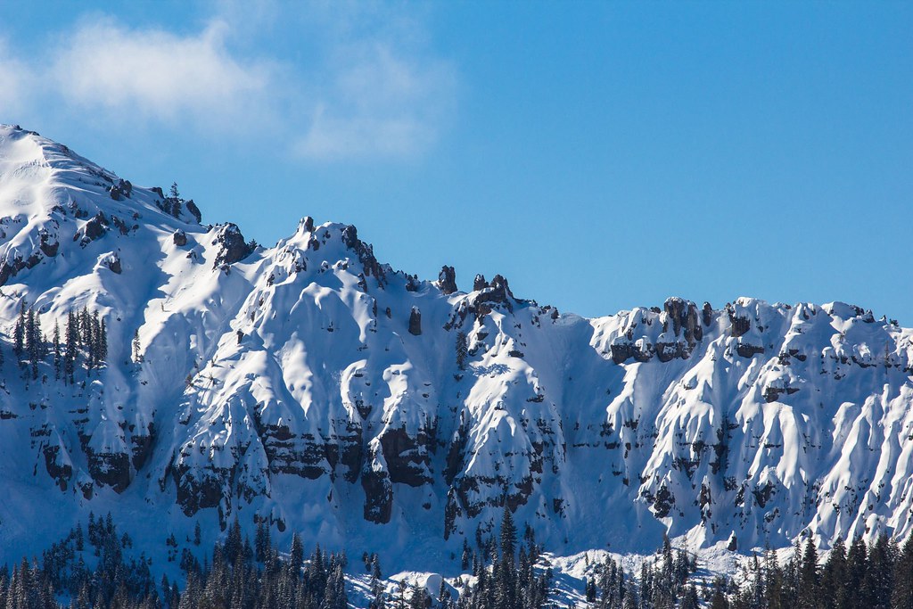 Scenes from Placer County The Sugar Bowl palisades. Photo… Flickr