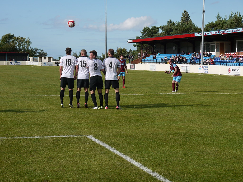 Colwyn Bay v Darlington Pictures from Llanelian Road where… Flickr