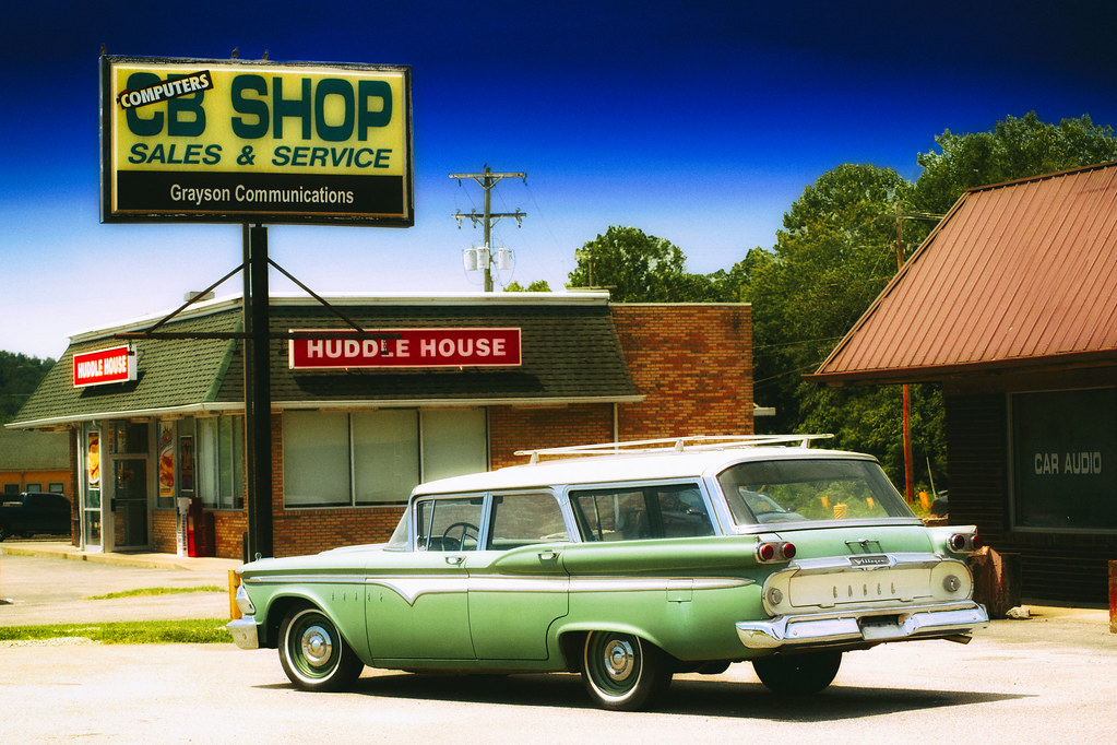 Villages Américan car west virginia www.blackandcolorph… Flickr