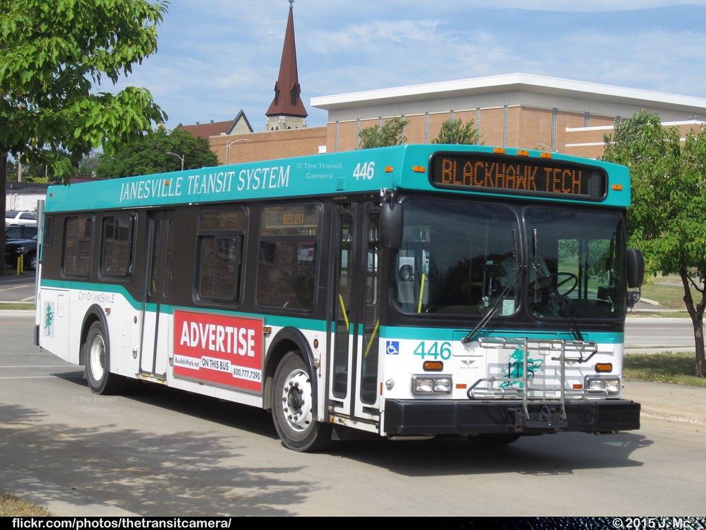 Janesville Transit System 446 Operated by City of Janesvi… Flickr