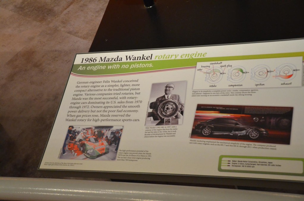 1985 Mazda Wankel Rotary Engine - The Henry Ford - Engines… | Flickr