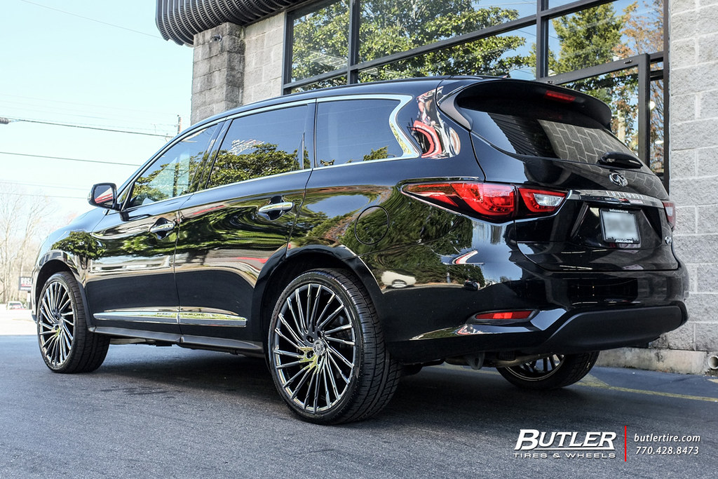 Infiniti QX60 with 22in Lexani Wraith Wheels and Pirelli S… Flickr